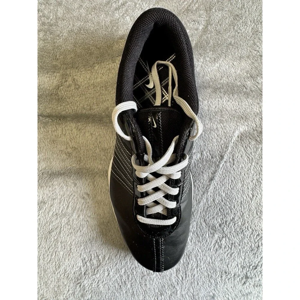 NIKE WOMEN'S DELIGHT II GOLF SHOES BLACK / WHITE 335938-001 - 7.5